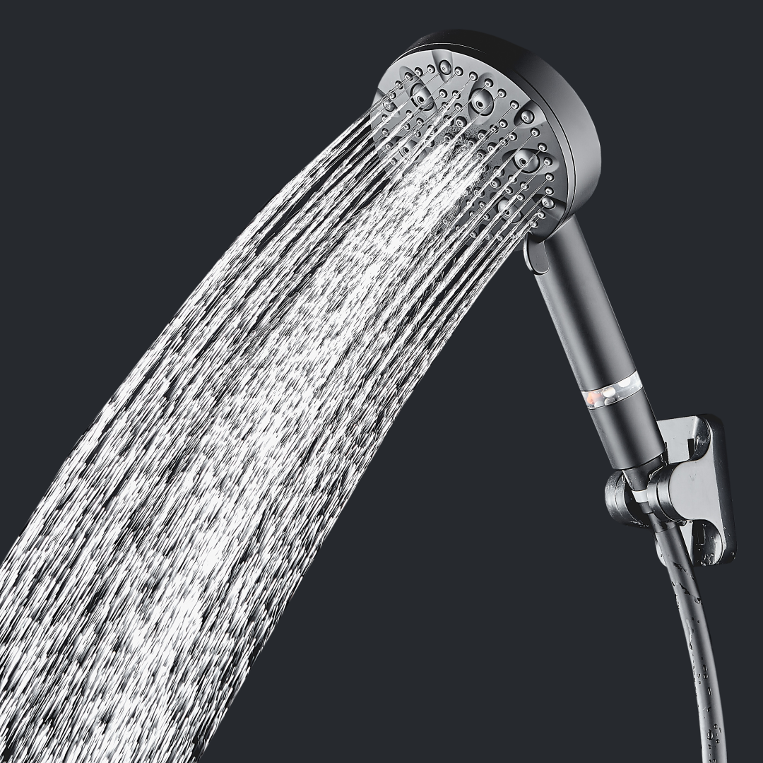 MineralStream Luxe 9 Mode High Pressure Showerhead (Filtered)